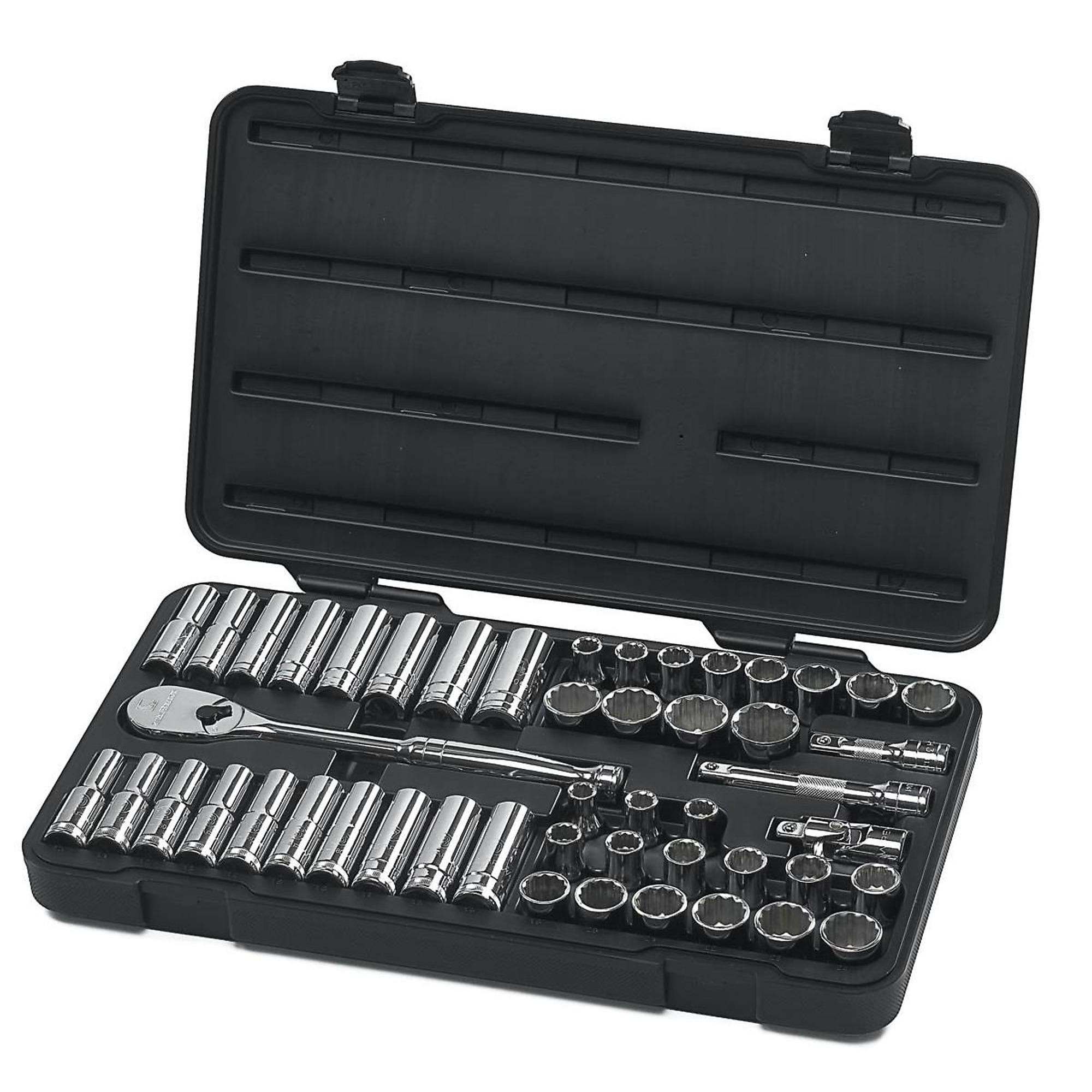 GearWrench 49-Piece 1/2in. Drive 12-Point Socket Set — Model# KDT80701